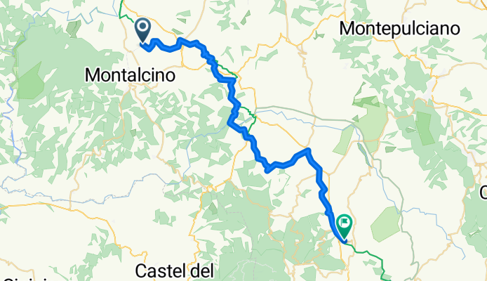 Montalcino - Radicofani