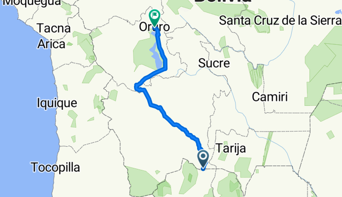 De Villazón a Oruro