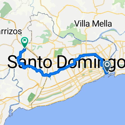 From Santo Domingo de Guzmán to Santo Domingo Oeste