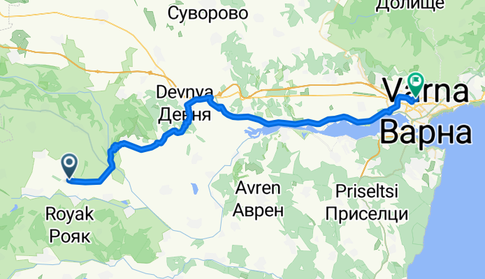 Храброво - Варна