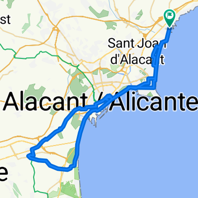 Route to Alicante - Kortare
