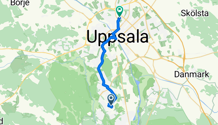 Valthornsvägen to Kantorsgatan 56B