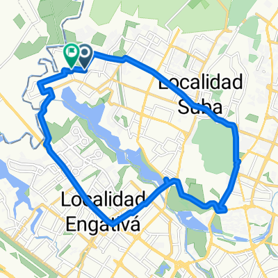 Ruta desde Carrera # 142A-24