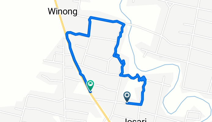 Jalan K. Muhammad Na'im to Jalan K. Muhammad Na'im