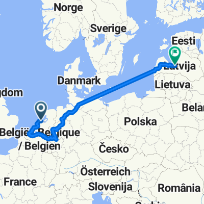 From Amsterdam to Hamburg