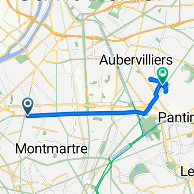 De Boulevard Bessières à Rue Gabrielle Josserand Ter