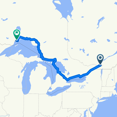 Von Montreal bis Toronto