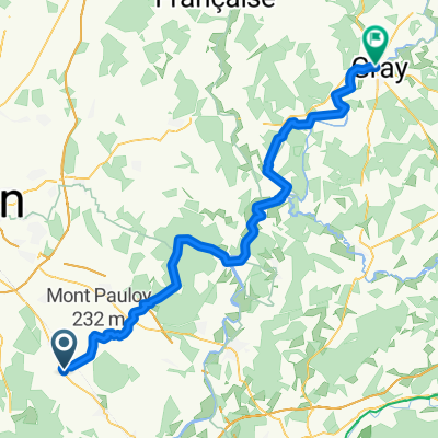 De Aiserey à Épinal