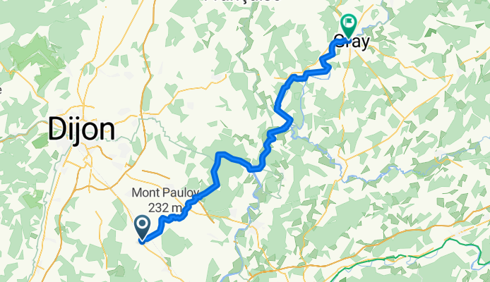 De Aiserey à Épinal