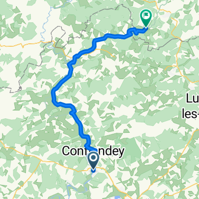 De Port-sur-Saône à Fontenoy-le-Château