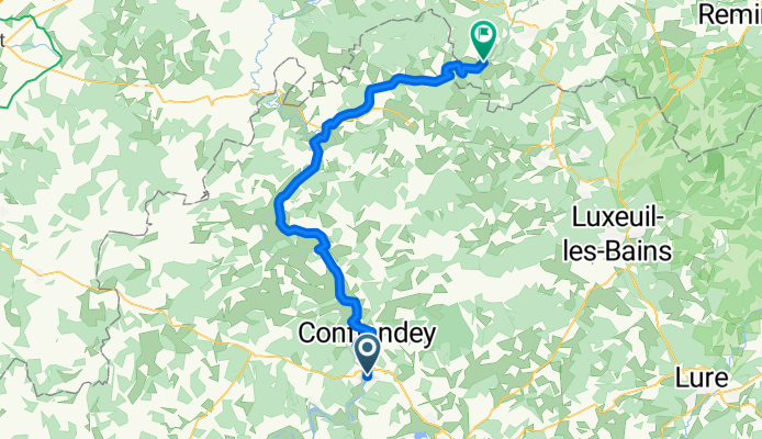 De Port-sur-Saône à Fontenoy-le-Château