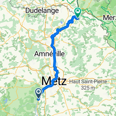 De Corny-sur-Moselle à Sierck-les-Bains