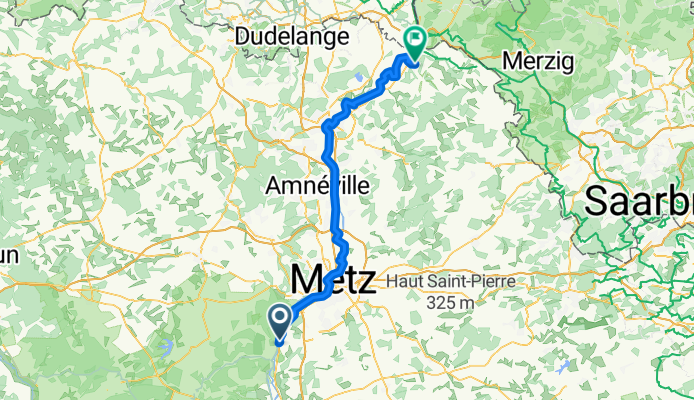 De Corny-sur-Moselle à Sierck-les-Bains