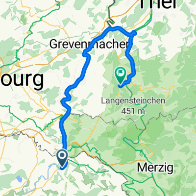 De Sierck-les-Bains à Saarburg