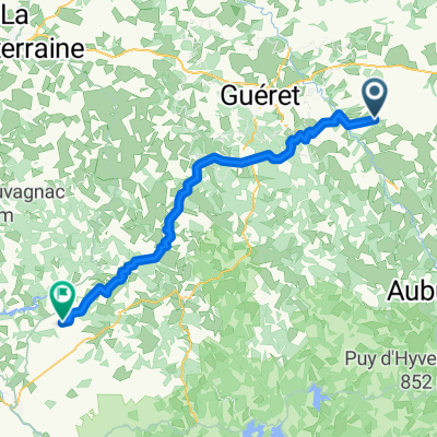 Ahun - Sauviat-sur-Vige