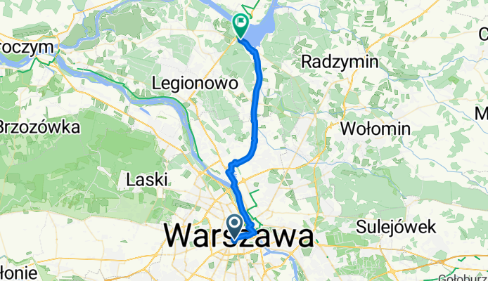 From Warsaw to Nieporęt