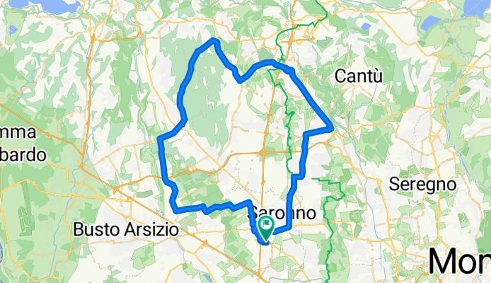 Via Giosuè Ceriani, Origgio a Via Giosuè Ceriani, Origgio