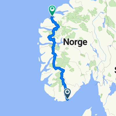 Fra Kristiansand til Nordkap