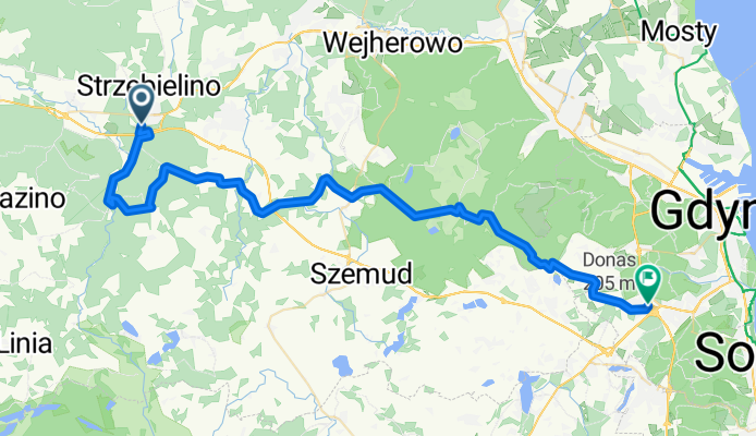 Strzebielino - Dąbrowa