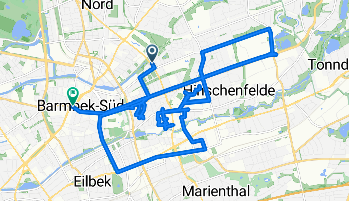 Tondernstraße nach U Dehnhaide