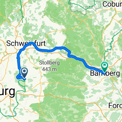 Von Völkach am Main bis Bamberg Tag 2