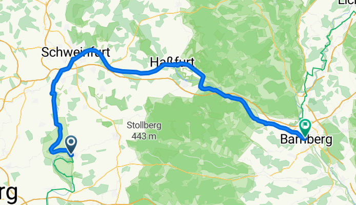 Von Völkach am Main bis Bamberg Tag 2