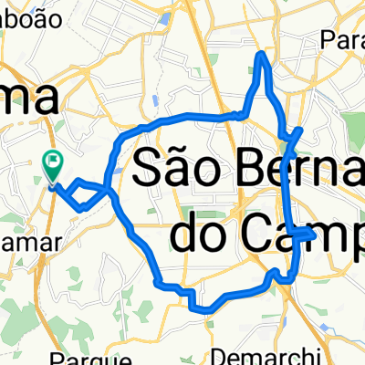 De Rua Pau do Café a Avenida Dona Ruyce Ferraz Alvim