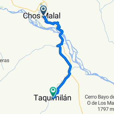 Ruta Hasta Taquimilán