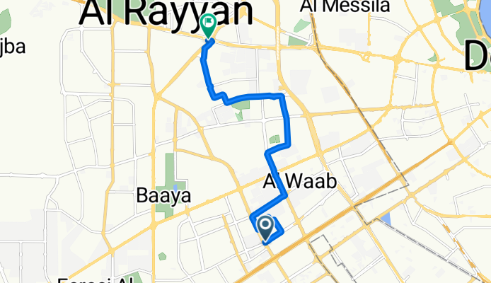 Ammar Bin Yasser Street, Al Rayyan to Al Rayyan Al Jadeed Street, Al Rayyan