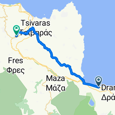 Route to Shell Armenoi Apokoronou