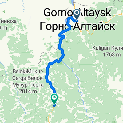 From Gorno-Altaysk to Shebalinskoye