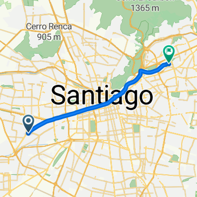 Los Ducados, Maipú a Rosario Norte, Las Condes