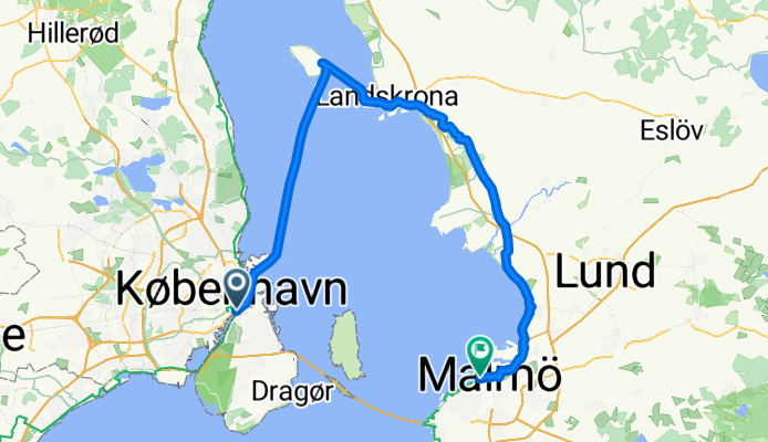Kopenhagen - Malmö