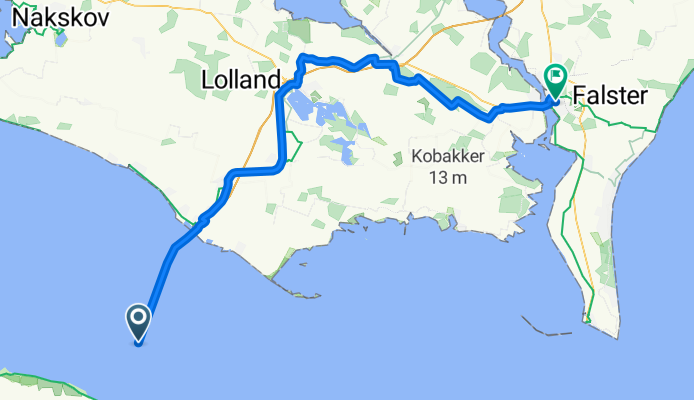 Rødbyhavn - Nykobing Falster