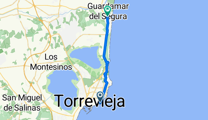 Calle Timonel to Carrer Miguel Hernández