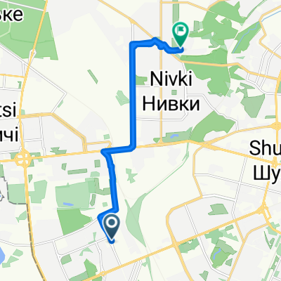 вулиця Героїв Космосу to вулиця Тираспольська