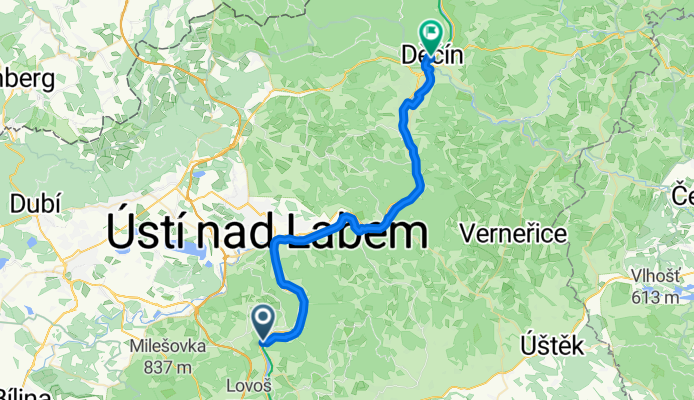 Gross Tschochau - Tetschen