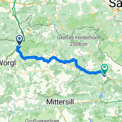 Kufstein - Saalfelden am Steinernen Meer