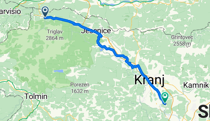 Kranjska Gora - Oberpirnitsch