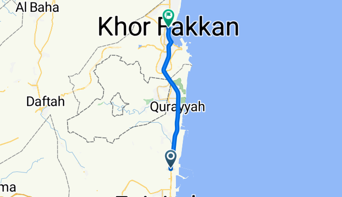 Fujairah - Khor'fakkan