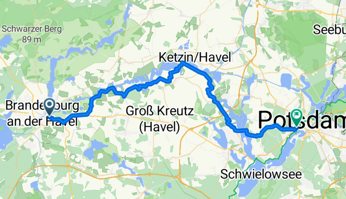 From Brandenburg on the Havel to Potsdam