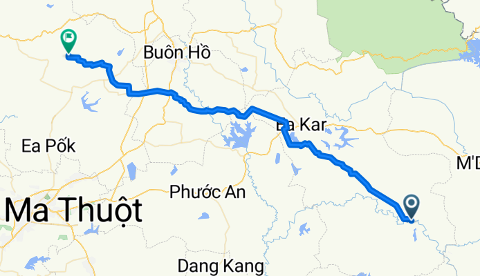 M’Đrăk - Quảng Phú