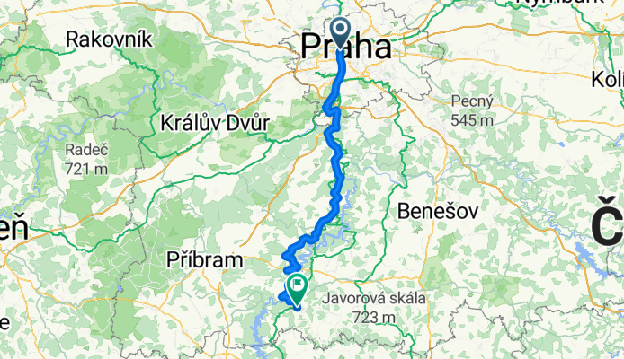 Prager Kleinseite - Krásná Hora nad Vltavou