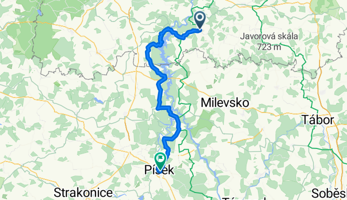 Krásná Hora nad Vltavou - Písek