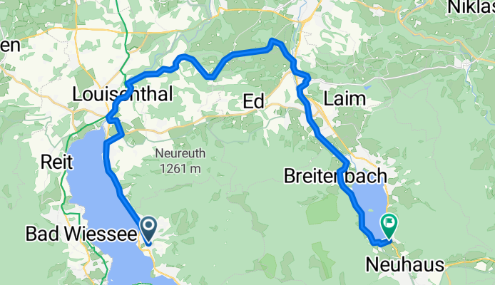 From Tegernsee to Schliersee