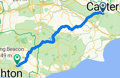 Route in der Bikemap App öffnen