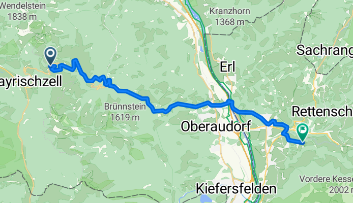 From Bayrischzell to Kiefersfelden