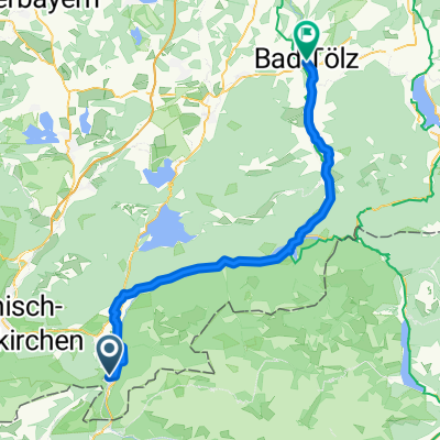 From Mittenwald to Bad Tölz