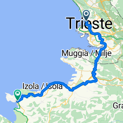 Trieste Piazza della Libertа nach Obala