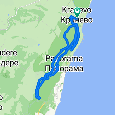 Rest area – Shaded rest area loop from Kranevo